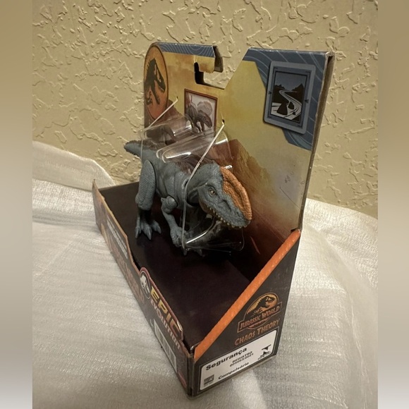 Jurassic World Chaos Theory Epic Evolution Strike Attack Monolophosaurus New! - Picture 3 of 6